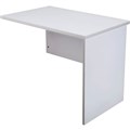 RAPID VIBE OPEN DESK RETURN 900 X 600 X 730MM GREY