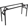 TABLE BASE FRAME RAPIDLINE FOLDING LEG TABLE BLACK FRAME 1600W X 700D X 705MMH TO SUIT 1800W X 900MMD TOP