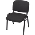 CHAIR RAPIDLINE NOVA VISITORS STACKING BLACK