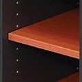 PIGEON HOLE SHELVING UNIT RAPID WORKER ADDITIONAL SHELF 236 X 356MM CHERRY
