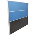 DIVIDER PARTITION PANEL SCREEN RAPID SC1516  1500MMW X 1650MMH LIGHT BLUE