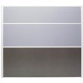 DIVIDER PARTITION PANEL SCREEN RAPID SC716  750MMW X 1650MMH GREY