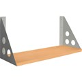 SHELF SHELVING RAPID SCREEN SHELF BRACKET PRECIOUS SILVER PACK 2 PAIR WITH 900W X 300D SHELF