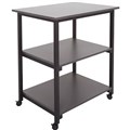 TROLLEY RAPIDLINE MOBILE UTILITY 3 TIER 800 X 600 X 900MM IRONSTONE