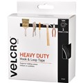 VELCRO 25584 HEAVY DUTY STICK ON BLACK 50MM X 25M