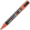 POSCA PAINT MARKER PC5M UNIBALL MEDIUM BULLET TIP NO 4 25MM ORANGE