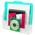 DEFLECTO 390201 BROCHURE HOLDER 3 TIER A4 LANDSCAPE 340MM X  292MM X 89MM CLEAR