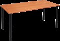 RAPIDLINE STEEL FRAME TABLE 1800W X 900D X 730MMH BEECH