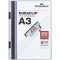 PRESENTATION FILE DURABLE DURACLIP DOCUMENT FILE PORTRAIT 60 SHEET CAPACITY A3 BLUE