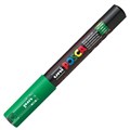 POSCA PAINT MARKER PC1M UNIBALL EXTRA FINE BULLET TIP NO 6 07MM GREEN 