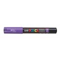 POSCA PAINT MARKER PC1M UNIBALL EXTRA FINE BULLET TIP NO 12 07MM VIOLET