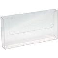 BROCHURE HOLDER DEFLECTO 39620  WALL MOUNT  309MMW X 165MMH X 43MMD A4 LANDSCAPE CLEAR