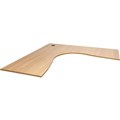 RAPID SCREEN CORNER WORK TOP 1800 X 1500 X 700MM BEECH
