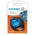 DYMO 91205  91335 LETRATAG PLASTIC LABEL TAPE 12MM X 4M BLUE
