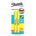 SHARPIE GEL HIGHLIGHTER BULLET POINT YELLOW 2PK