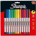 SHARPIE PERMANENT MARKER ULTRA FINE 03MM FASHION ASSORTED 12PK