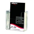 DEFLECTO 80401 BUSINESS CARD HOLDER WITH FLAT BACK DESIGNED TO GO ON SIDE OF POKER MACHINES