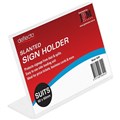 DEFLECTO 46301 BUSINESS  PLACE CARD HOLDER PLASTIC 90 X 60 X 33MM CLEAR