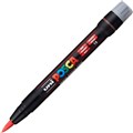 POSCA PAINT MARKER PCF350 UNIBALL BRUSH TIP NO 15 110MM RED