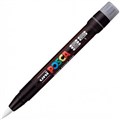 POSCA PAINT MARKER PCF350 UNIBALL BRUSH TIP NO 1 110MM WHITE