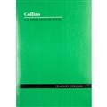 ACCOUNT BOOK COLLINS 10213 SERIES A24 ACCOUNT AND ANALYSIS BOOK 13MC 13 MONEY COLUMN A4 24 LEAF STAPLED GREEN