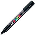 POSCA PAINT MARKER PC5M UNIBALL MEDIUM BULLET TIP NO 24 25MM BLACK