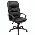CHAIR YS DESIGN YS03PU COMMANDER HIGH BACK PU BLACK