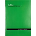 ACCOUNT BOOK COLLINS 10214 SERIES A24 ACCOUNT AND ANALYSIS BOOK 14MC 14 MONEY COLUMN A4 24 LEAF STAPLED GREEN