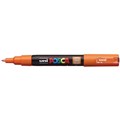 POSCA PAINT MARKER PC1M UNIBALL EXTRA FINE BULLET TIP NO 4 07MM ORANGE