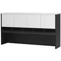 OXLEY HUTCH WITH 4 DOORS 1800 X 315 X 1075MM WHITEIRONSTONE