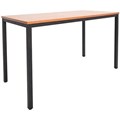 RAPIDLINE STEEL FRAME DRAFTING HEIGHT TABLE 1800 X 900 X 900MM BEECH