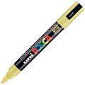 POSCA PAINT MARKER PC5M UNIBALL MEDIUM BULLET TIP NO 2 25MM YELLOW