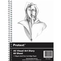 VISUAL ART DIARY WITH PP COVER 110GSM A5 120 PAGES