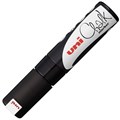 CHALK MARKER LIQUID PWE8K UNIBALL CHISEL NIB 8MM BLACK