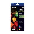 EPSON 786XL 786 HIGH YIELD INK CARTRIDGES COLOUR VALUE 3PK