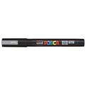 POSCA PAINT MARKER PC3M UNIBALL FINE BULLET TIP NO 26 13MM SILVER