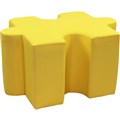 OTTOMAN STOOL SEAT SYLEX PUZZLE 850 X 580 X 460 YELLOW