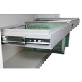STEELCO AISLE SAVER PULL OUT FILE FRAME 1200W WHITE SATIN
