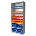 APC STEEL UNI SHELVING 2175 X 900 X 400MM INCLUDING 5 ADJUSTABLE SHELVES CYBER GREY