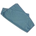 CLEANLINK MICROFIBRE GLASS CLEANING CLOTH WIPE 400 X 400MM BLUE