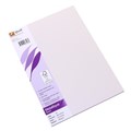 SPECIALTY BOARD QUILL METALLIQUE BOARD 285GSM A4 06106 MOONSTONE 25PK