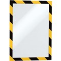 FRAME SIGN HOLDER SECURITY DURABLE MAGNETIC FRAME SECURITY A4 YELLOWBLACK 5PK
