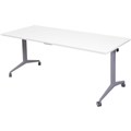 RAPIDLINE BUDGET FLIP TOP TABLE 1800 X 750MM WHITE
