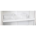 GO SLOTTED SHELF FOR 900MM TAMBOUR DOOR CUPBOARD WHITE