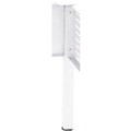 RAPID SPAN CORNER WORKSTATION SQUARE POLE WHITE SATIN