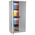 CUPBOARD CABINET STATIONERY STEELCO 3 SHELVES 1830 X 914 X 463MM WHITE SATIN