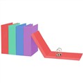BINDER LEVER ARCH INSERT FILES A4 VIVID PURPLE 6PK