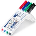 WHITEBOARD MARKER STAEDTLER 301 WP4 LUMOCOLOR WALLET 4PK