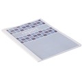 BINDING COVER THERMAL A4 8MM WHITE CHROMOCARD BACK  CLEAR FRONT 100PK