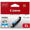 CANON CLI671XL INK CARTRIDGE HIGH YIELD 671XL CYAN